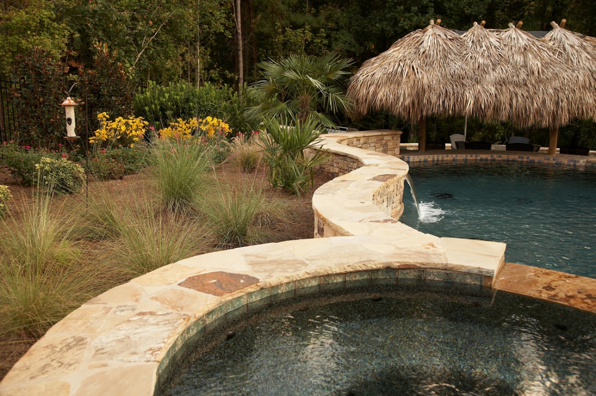 Tropical Backyard Oasis Classic Landscapes